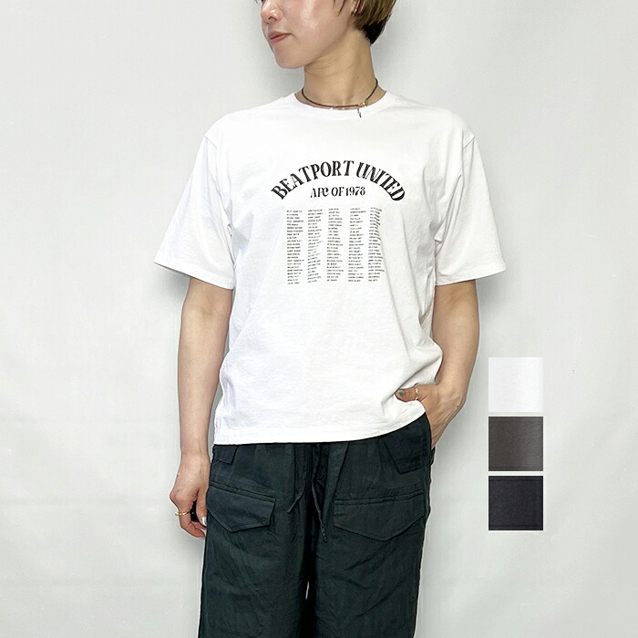 TICCA ティッカ BEATPORT Tシャツ TBFS-494 2026春夏新作|milieu