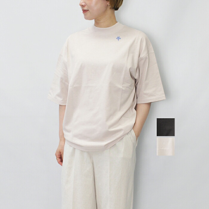 SHINZONE シン区画 takesRIBBON UNISEX MOCK NECK TEE 25STBCU01 2026秋冬新作