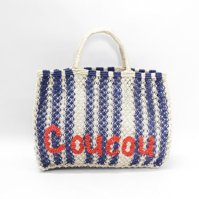 〖美品〗ジャクソンズ トートバッグ ジュート A4OK ブルー系 Oui! 楽天市場】THE JACKSONS ザ・ジャクソンズ ジュートトートバッグ