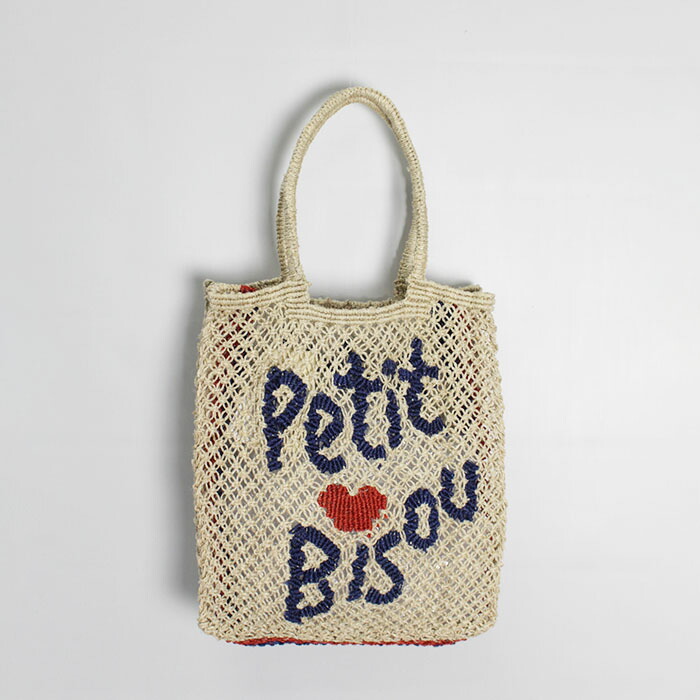 THE JACKSONS ザ・ジャクソンズ ジュートトートバッグ LOTTIE PETIT BISOU 261-0017 2026春夏新作