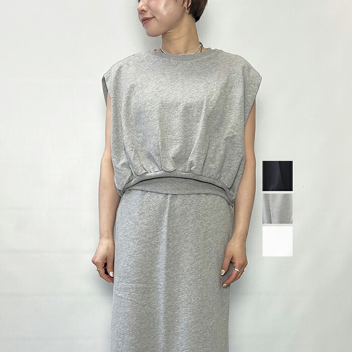Le minor ルミノア LEGER ノースリーブティーシャツ  LMB028 2026春夏新作