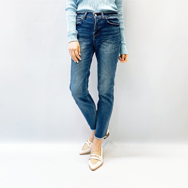 [SALE] Healthy ヘルシー H. Salt Mid Fringe デニムパンツ H58352803mdf [定価16500円]｜milieu