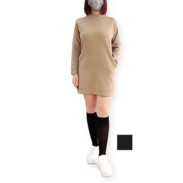 [SALE]BRIEFING（ブリーフィング）WOMEN’S WARM LOGO LINE HIGHNECK DRESS (定価38,500円)