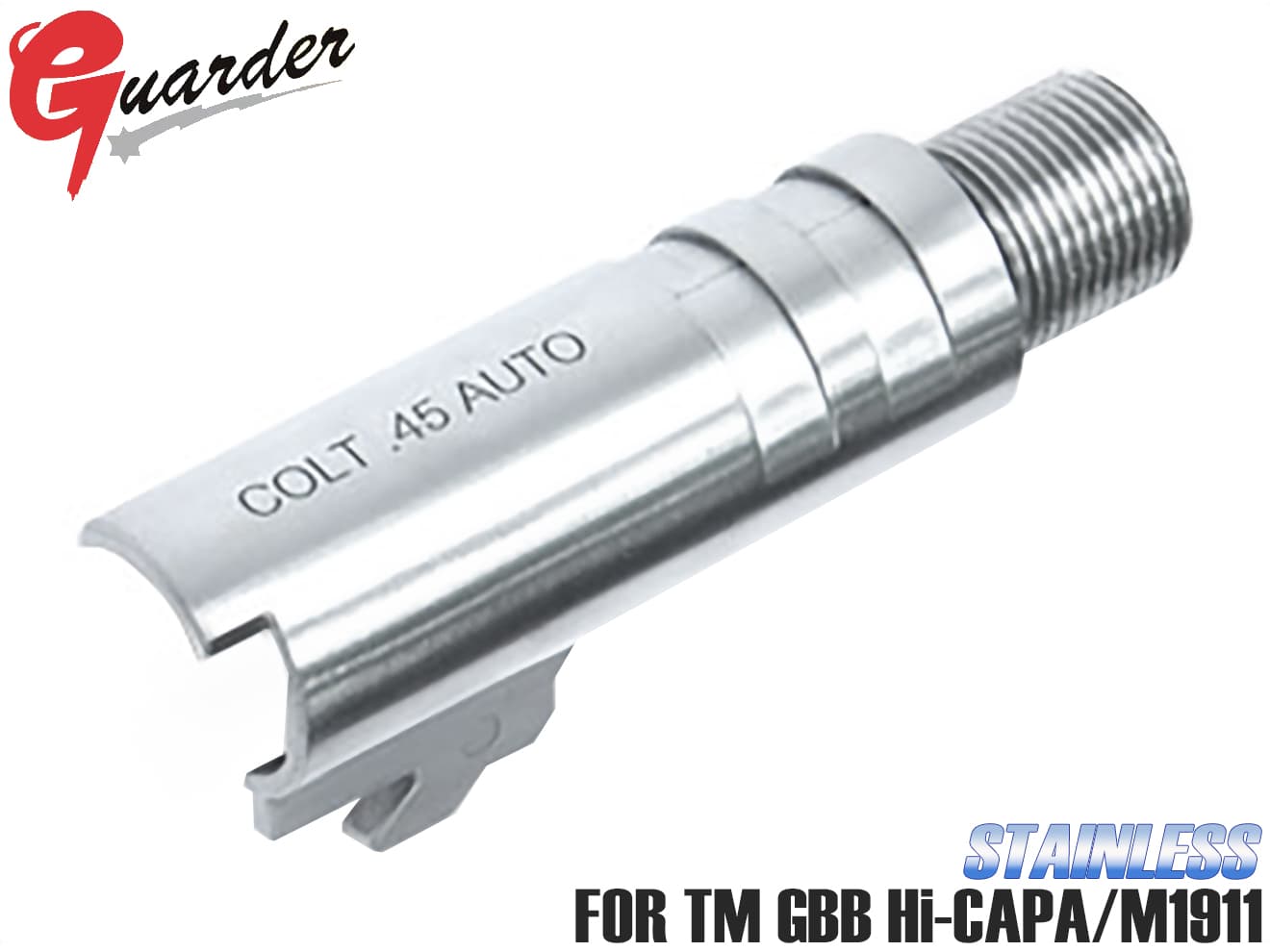楽天市場】M1911-14(C)SV□【STI .45 ACP刻印】GUARDER ガーダー