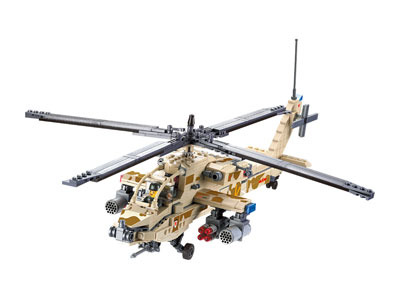 楽天市場 Afm ミリタリーブロックシリーズ 攻撃ヘリ Afm Ah 64 アパッチ サウンド付き 670blocks ヘリコプター Lego 互換 ミニフィグ付属 ミリタリーベース