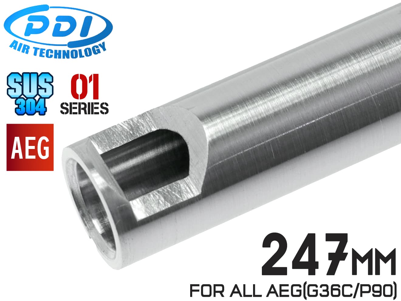 未開封】 01 雷弾 Raizen SUS304 電動ガン インナーバレル 未開封】 01