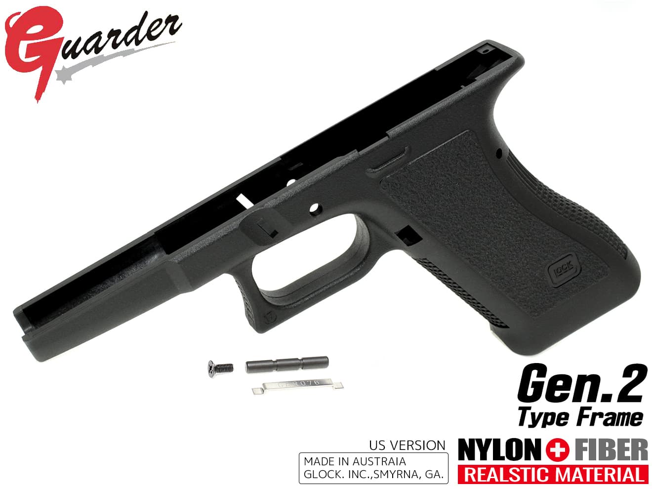 楽天市場】GLK-180(BK)□GUARDER GLOCK Gen.3 オリジナルフレーム US