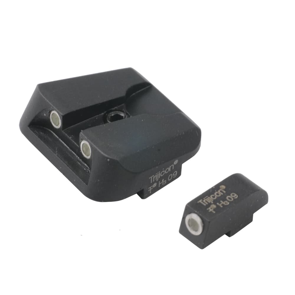 DETONATOR Trijicon GL-11 NOVAKタイプ フロント&リアスチールサイト G17/G18◆送料無料/グロック/ガスブロ/トリジコン/ナイトサイト