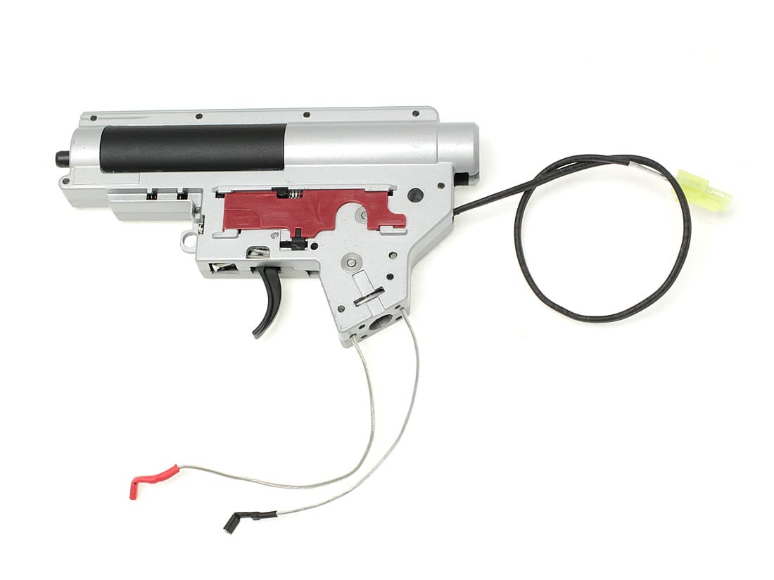 ORGA AIRSOFT ORGA V2 組込済 ハイレスポンスメカボックス 後方配線 8mm軸受け◆送料無料/J-Armament/M4/KING ARMS/G&P/VFC/コンプリート