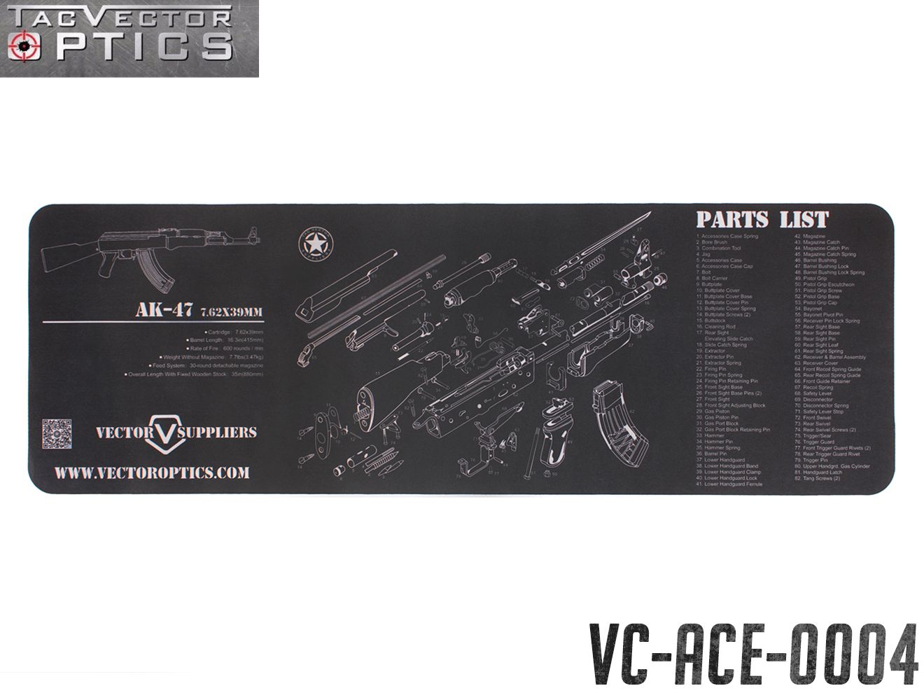 楽天市場 Vector Optics ガン クリーニングマット Ak47 エアガン メンテナンス ラバー 整備 分解 マット 実銃パーツリスト キズ防止 Ak 47 アブトマットカラシニコフ ミリタリーベース