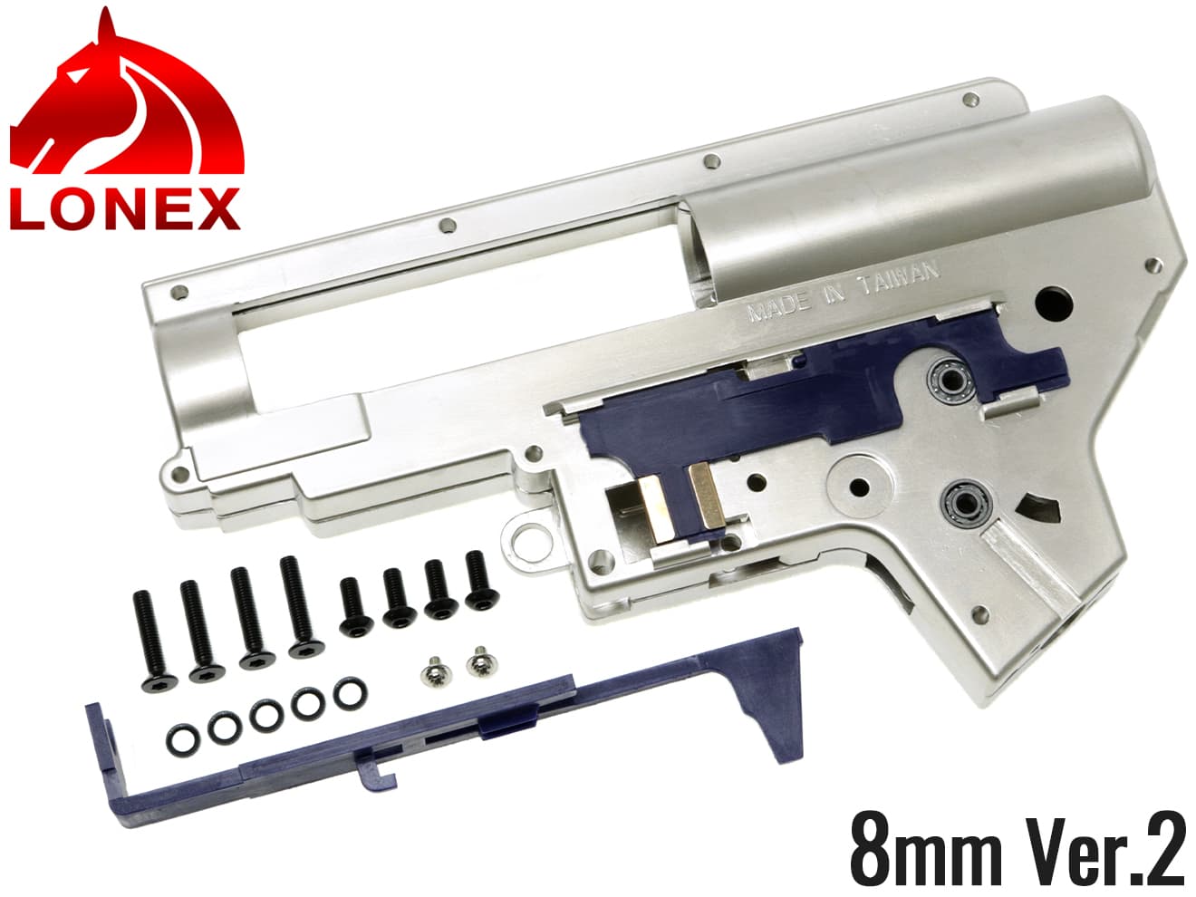 RETRO ARMS CNC 強化ギアボックス TM NGRS 次世代 M4 RETRO ARMS CNC gearbox M4,416 TM NGRS (8mm) - G.A.W.ウェブ