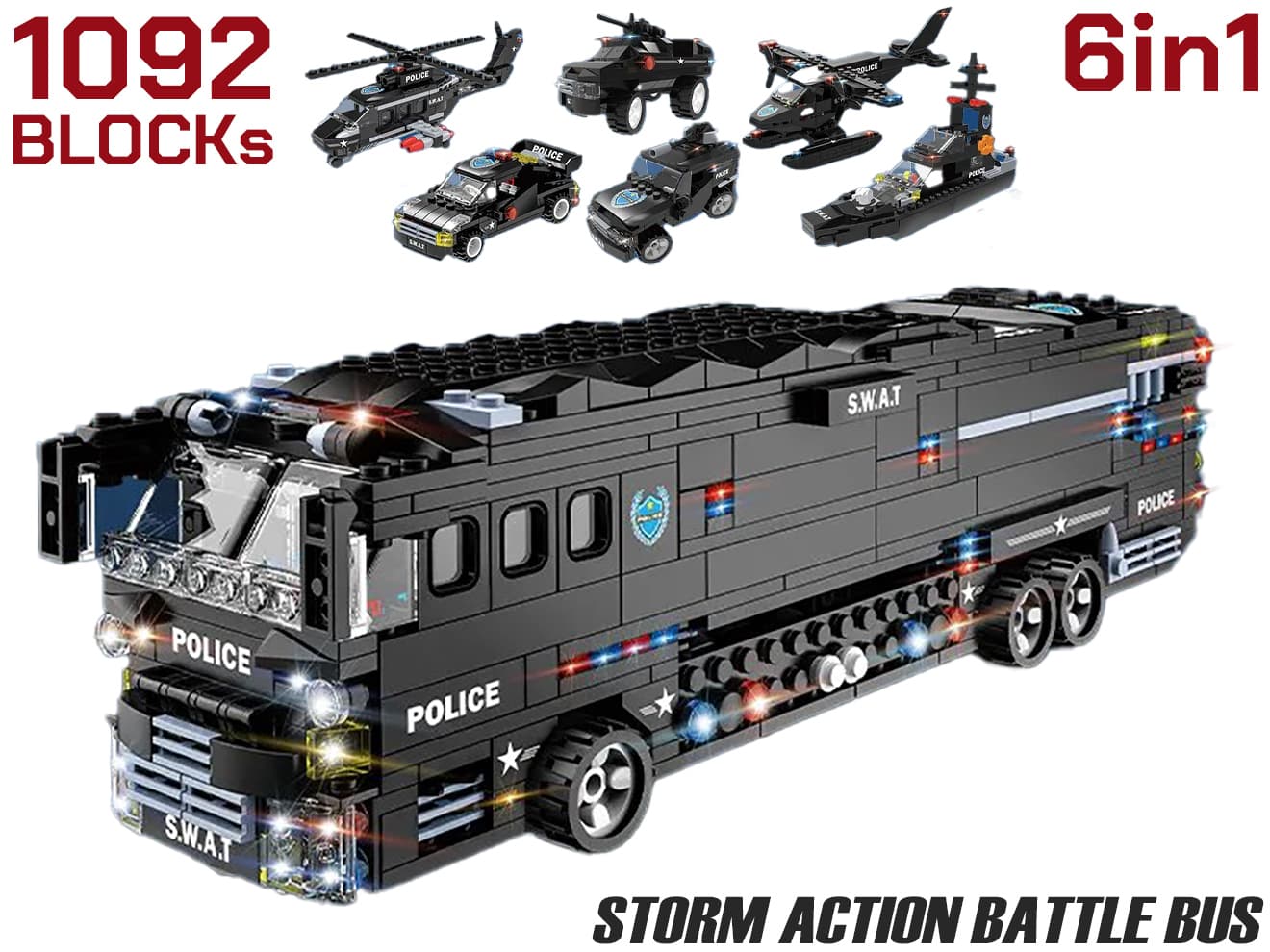ドラゴン他 SWAT&ミリタリーフィギュア 5体セット スタンド 2個付き Amazon.co.jp: MEIEST SWATモデル装備組み立てブロックおもちゃ