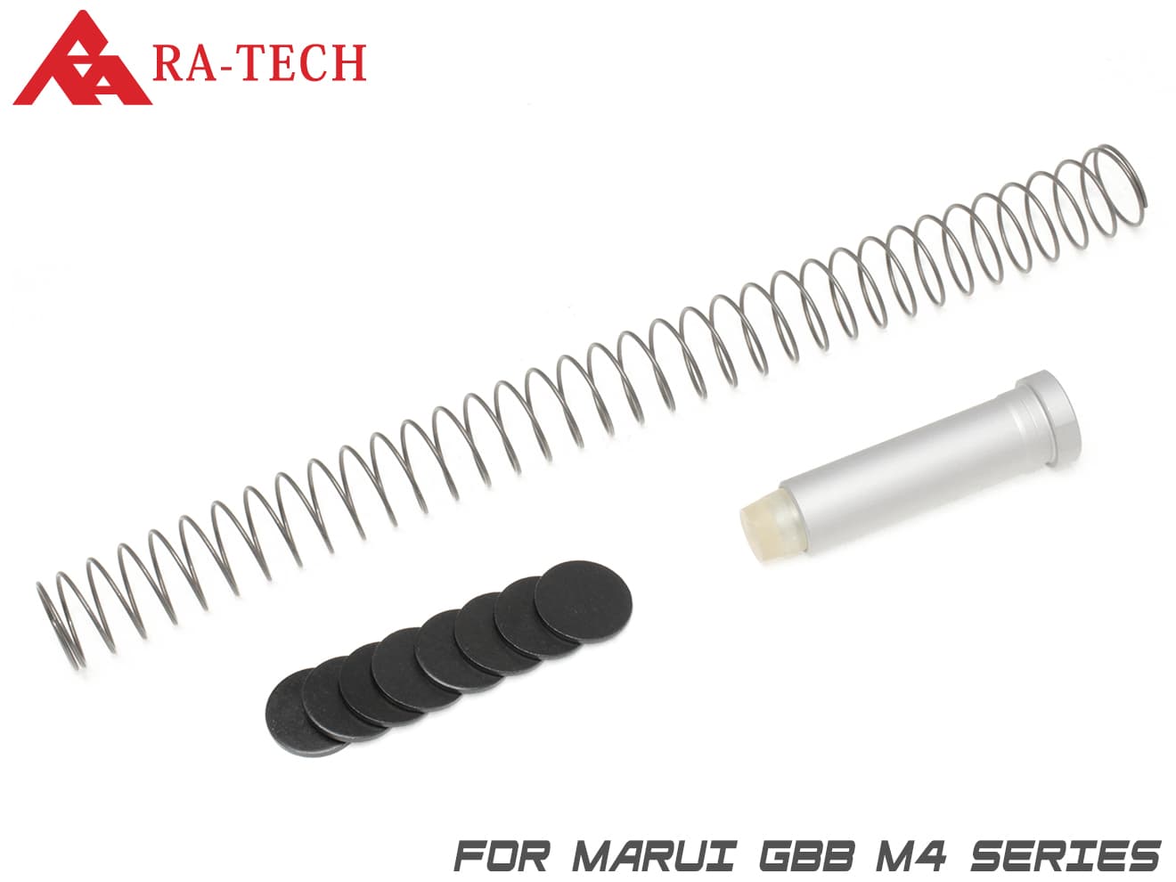 楽天市場】RA-TECH スチール スーパーリコイルバッファ TM M4 GBB