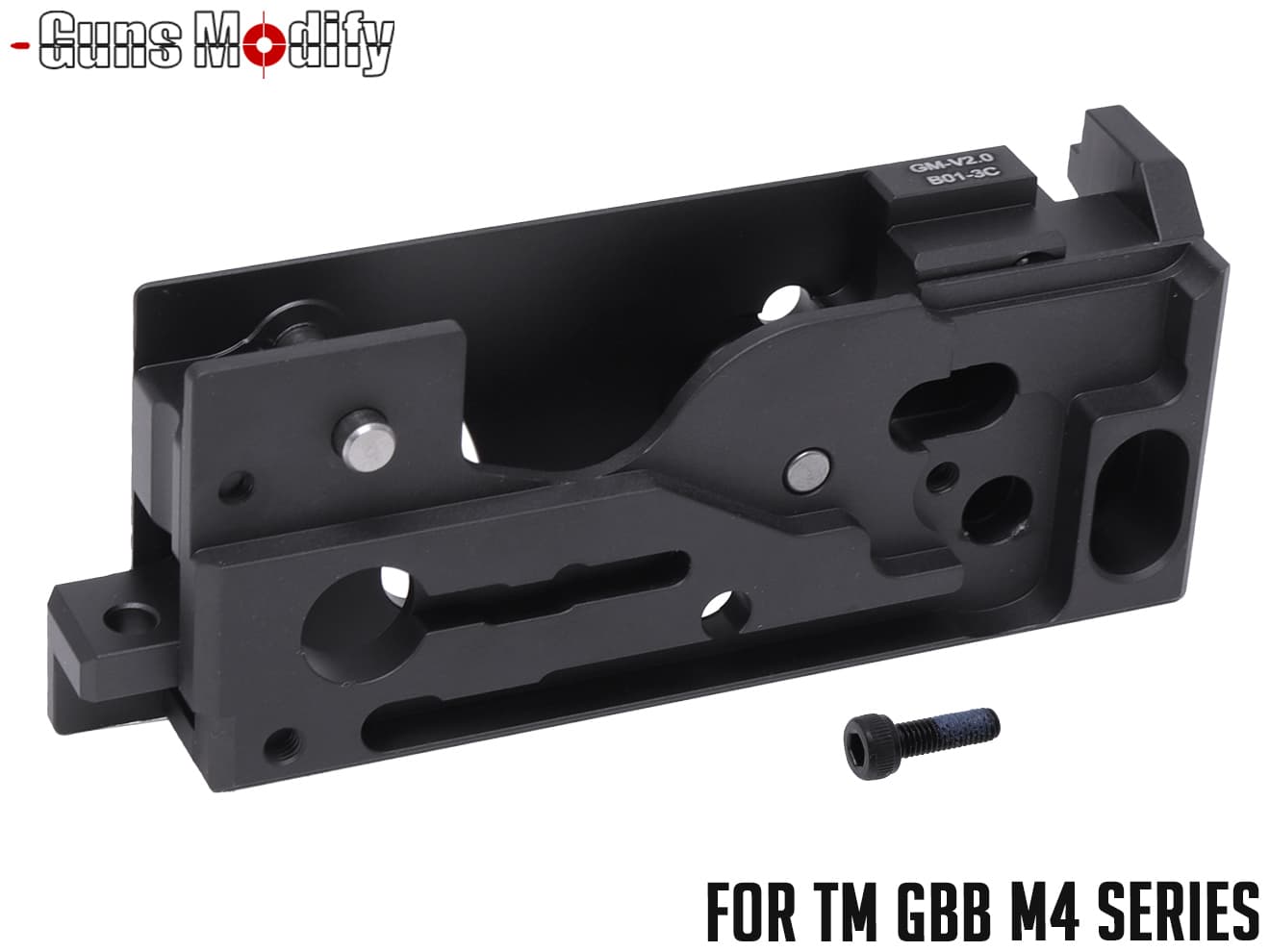 楽天市場 Guns Modify アルミ合金 Cnc トリガーボックス M4 Mws 強度を保ちつつ純正比56 軽量化 ジュラルミン 同社製 マルイ ガスブロ M4シリーズ ミリタリーベース