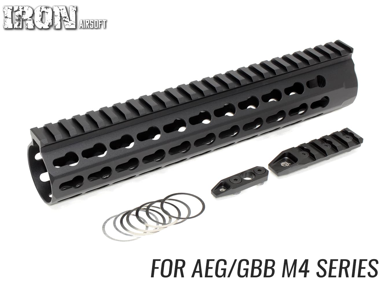 楽天市場】IRON AIRSOFT KACスタイル URX4 10インチ RAS M4◇KEYMOD RAS 先進民間カスタム AEG GBB 対応  マルイ系ナットサイズ アイアンエアソフト：ミリタリーベース