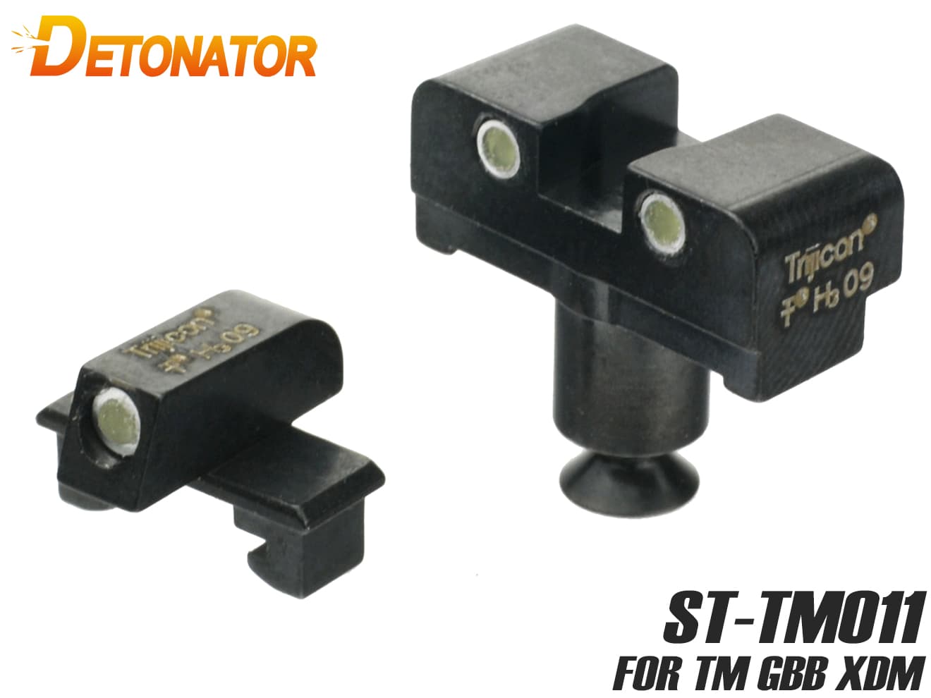 楽天市場】DETONATOR 前後サイトセット KSC USP Compact用