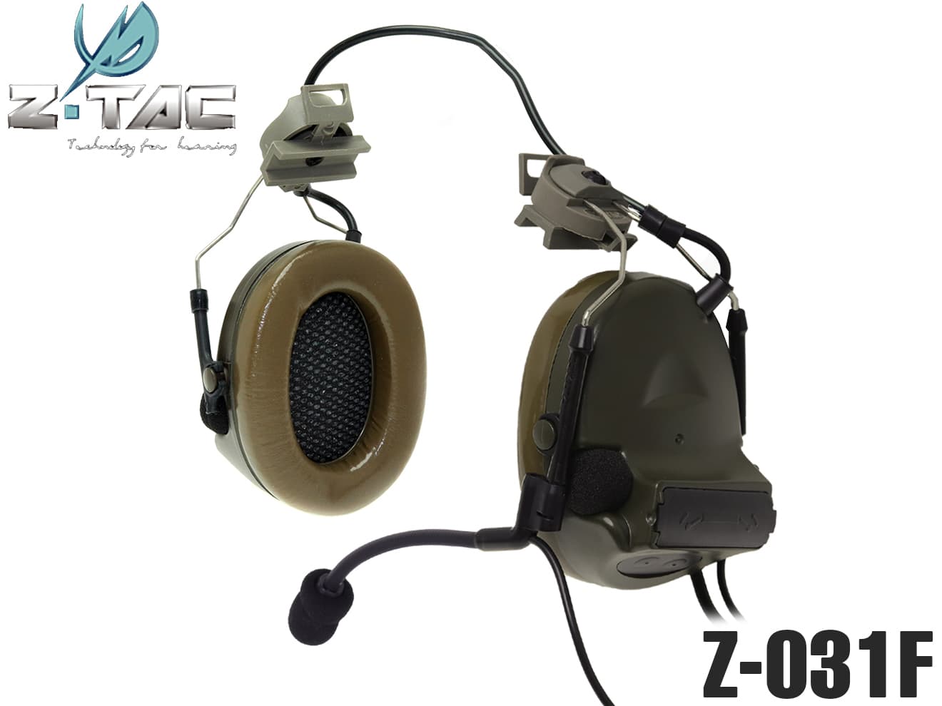 楽天市場 正規代理店 Z Tactical Cmtc Ii タクティカルヘッドセット For Fastヘルメット Fg Ztac製 Arcレールに装着可能 ノイズカット サラウンド機能 ミリタリーベース