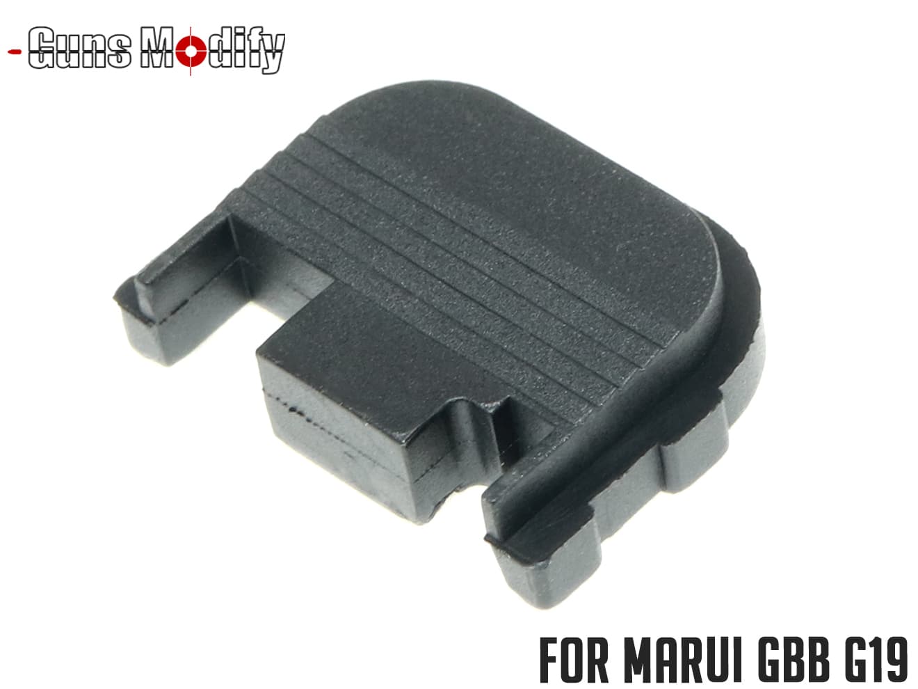 楽天市場 Guns Modify ポリマースライドプレート For Tm G19 東京マルイ新型 Gbb G19対応 カバープレート ステップリングや ロゴ入れに ミリタリーベース