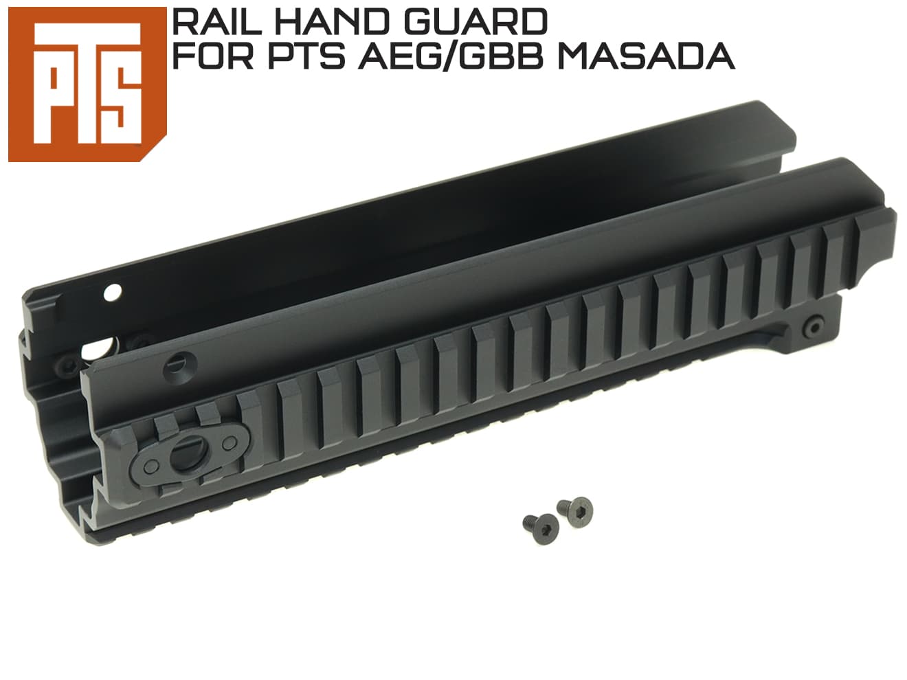 楽天市場 正規品 Pts Masada レールハンドガードキット Pts Aeg Gbb Masadaシリーズ対応 Masada レール化に mmレイル Ras Ris ドレスアップ ミリタリーベース