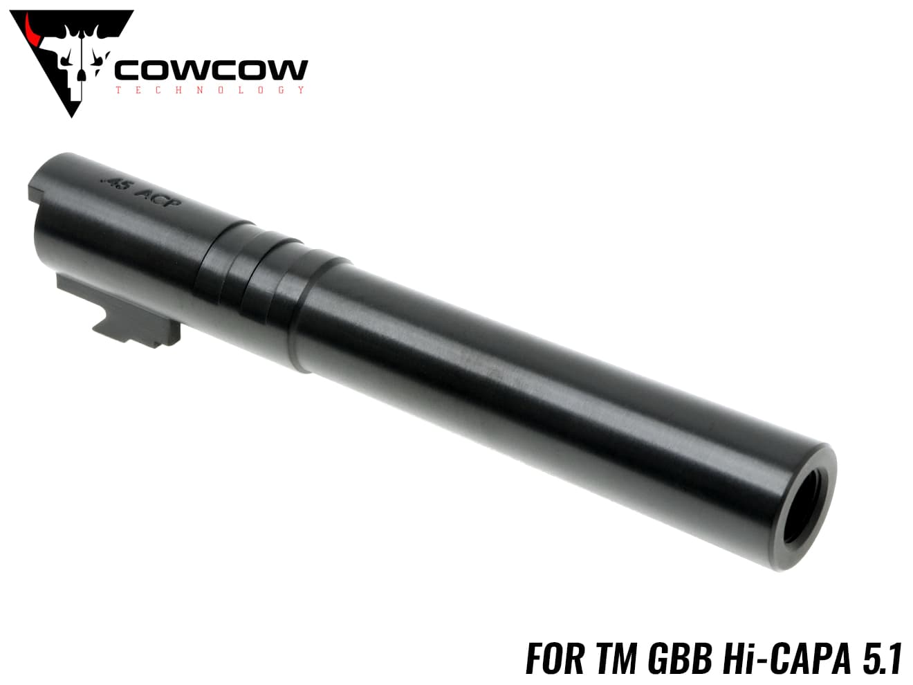 COWCOW ハイキャパ アウターバレル　40S&W 楽天市場】COWCOW TECHNOLOGY OB1 ステンレス スレッドアウター