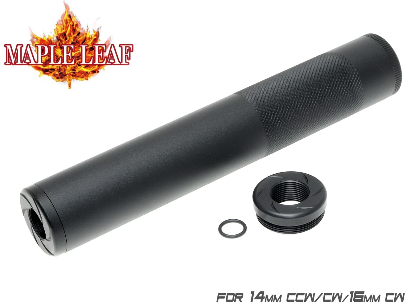 楽天市場】Maple Leaf Whisper モックサイレンサー L 215mm