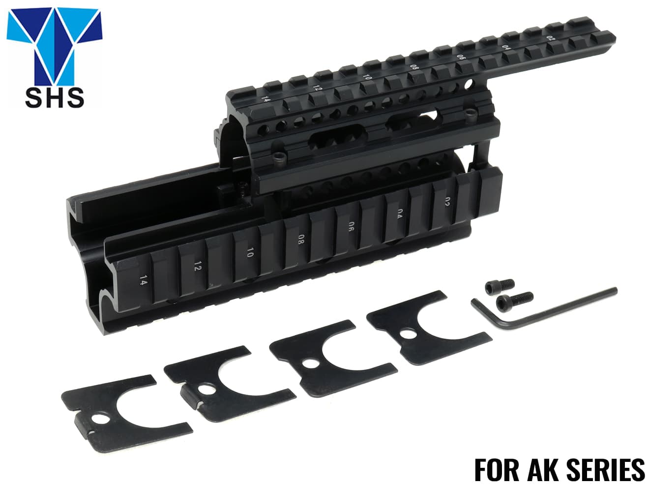 楽天市場 Shs Ak Mt 4 Quad Rail システム 各社電動ガン Akシリーズ対応 クアッドレールシステム アルミcnc製 ハンドガード Ak47 Ak74 ミリタリーベース