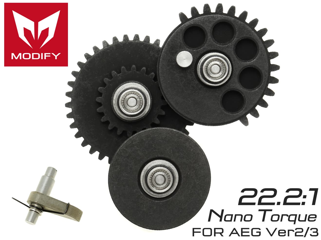 楽天市場】MODIFY モジュラー ギアセット スムース Ver.2/Ver.3 Nano