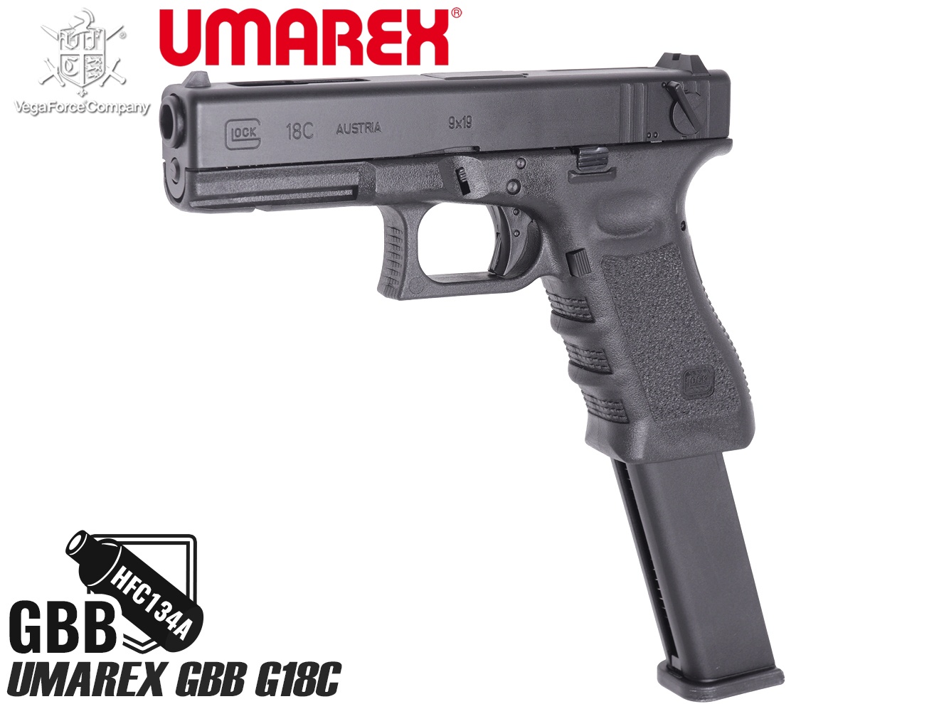 Umarex ガスブローバック グロック G18 Gen.3◆送料無料/ウマレックス/ユーマレックス/GLOCK/正規品/18才以上対象/ガスブロ/GBB