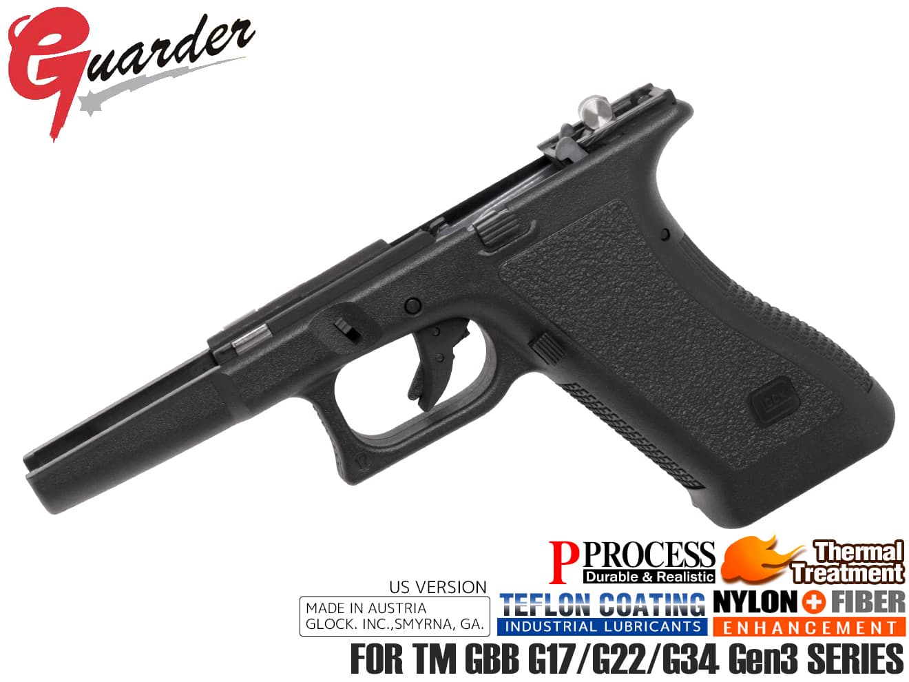 楽天市場】GLK-199(BK)□GUARDER GLOCK Gen.2 オリジナル
