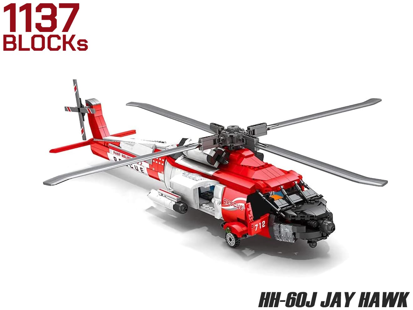 楽天市場】AFM AH-1Z ウﾞァイパー 攻撃ヘリコプター 576Blocks