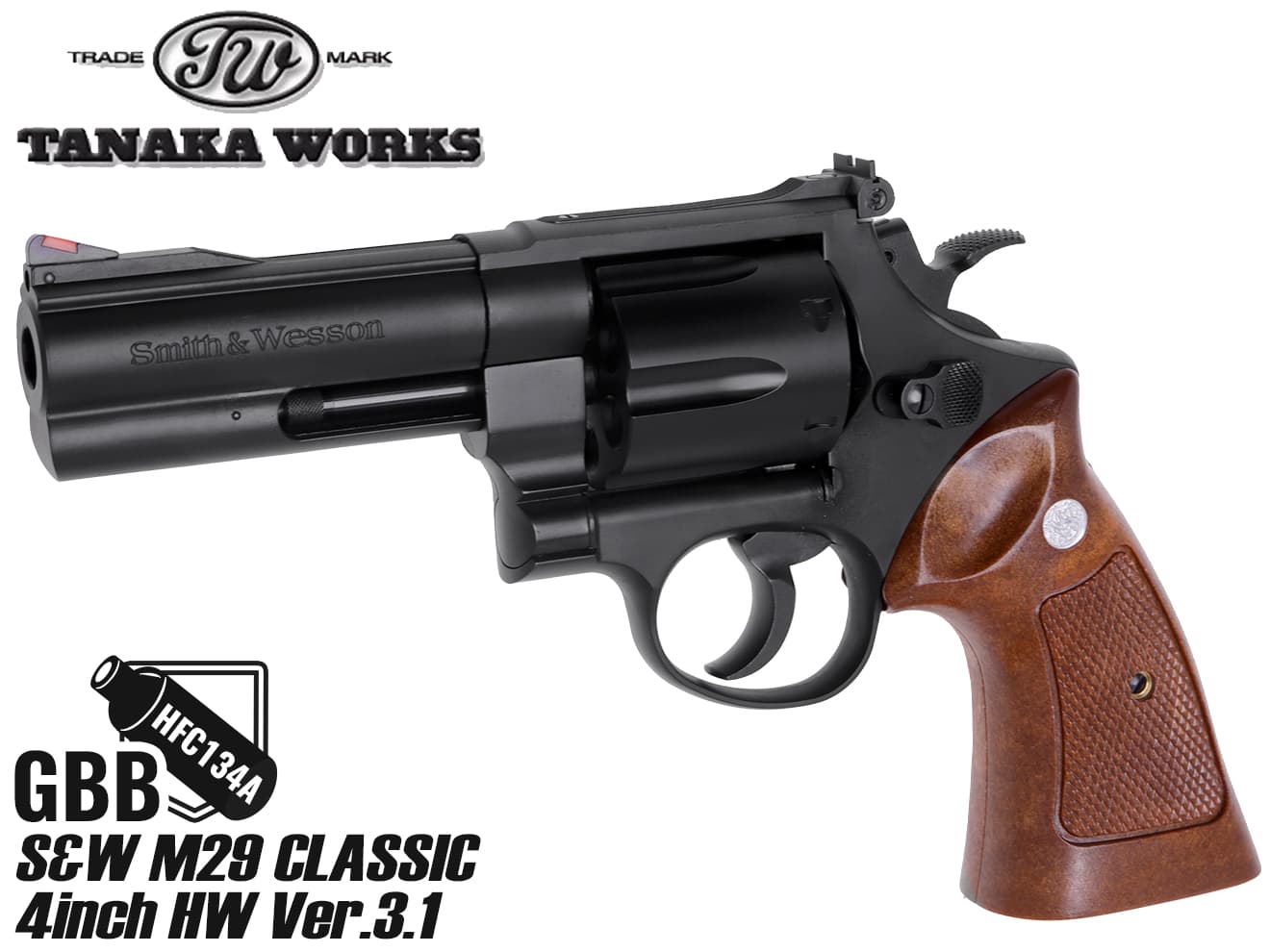 ※Hatirikuさま専用※　S&W M19 357マグナム モデルガン タナカ S&W M19 6インチ .357コンバットマグナム Ver