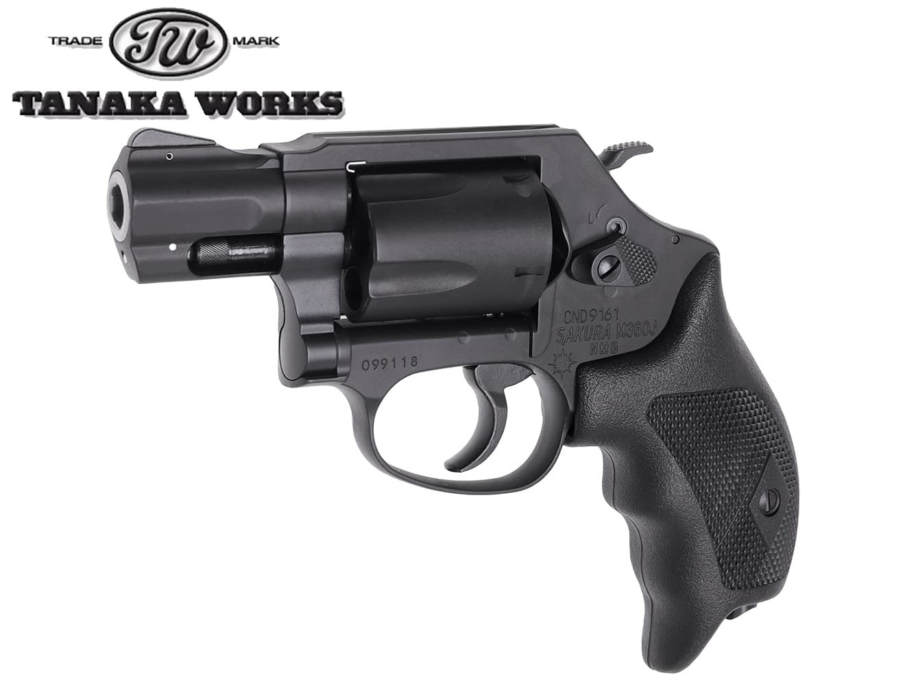 タナカワークス S&W M360J SAKURA 海上保安庁モデル HW モデルガン◆警察 拳銃 本体 サクラ 海保モデル リアル 刻印 カスタム シリアルナンバー コスプレ