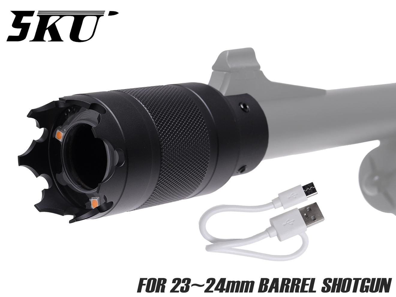 楽天市場】5KU BBP-12 ショットガン マズルフラッシュ BB