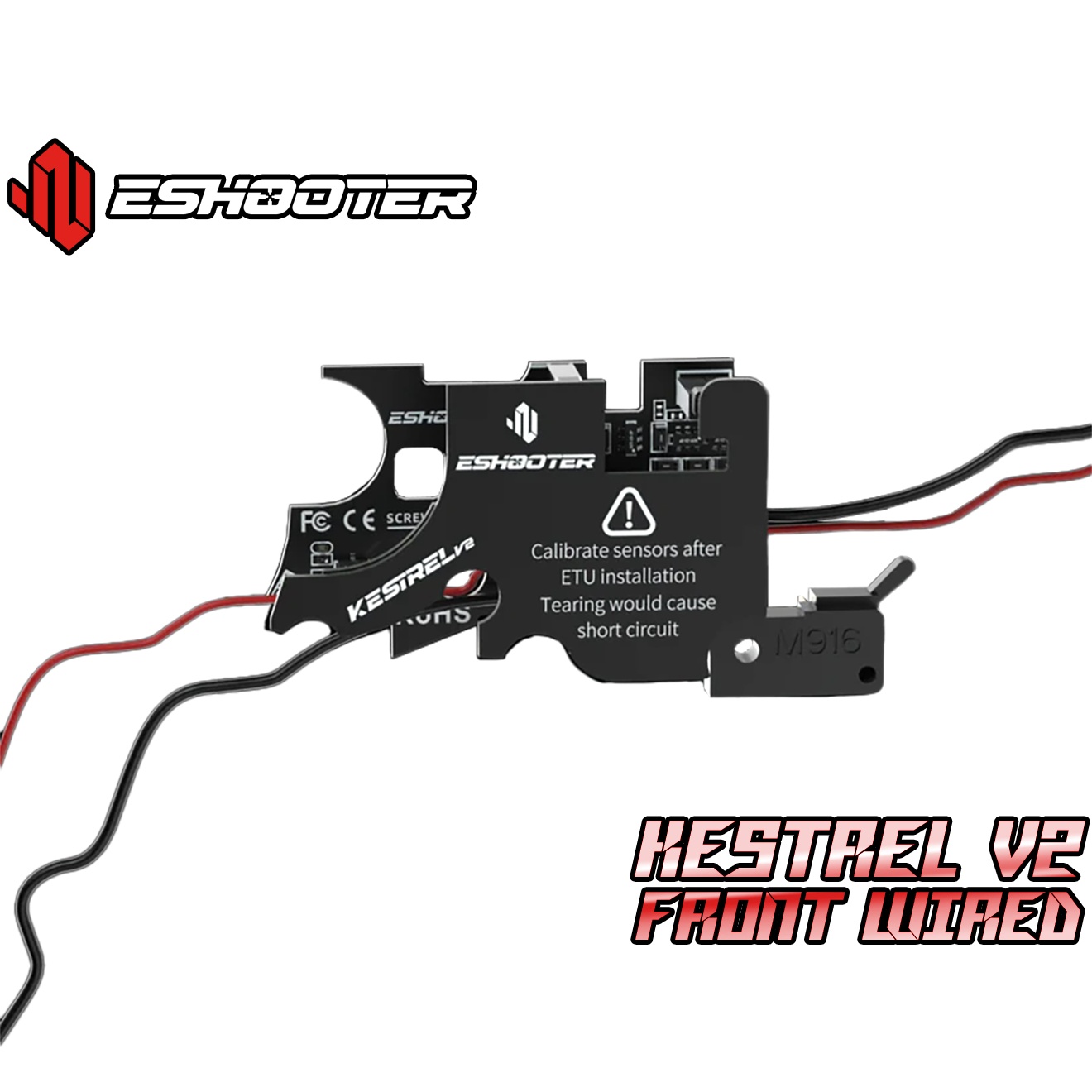 ※前方配線 Eshooter Kestrel V2 BASIC 電子トリガー Eshooter Kestrel V2 BASIC 電子トリガー（日本正規品/後方配線