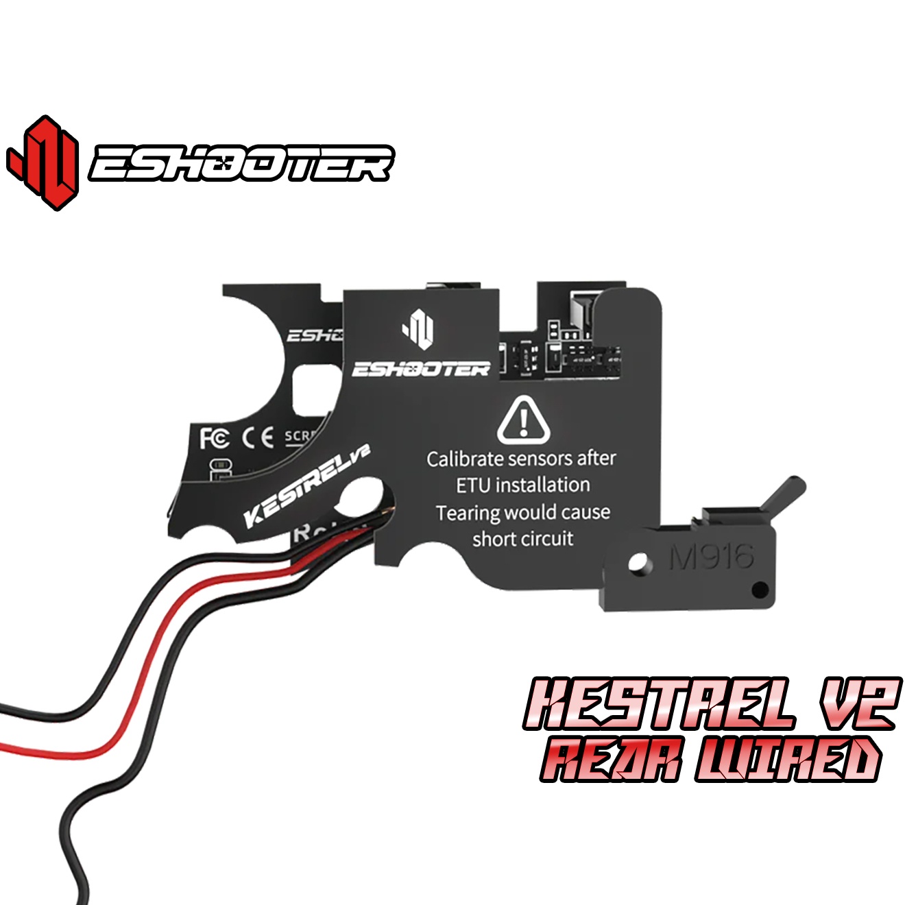 ESHOOTER 電子トリガーユニット KESTREL V3 ワイヤレス Eshooter Kestrel V3 ETU for V3 Gearbox