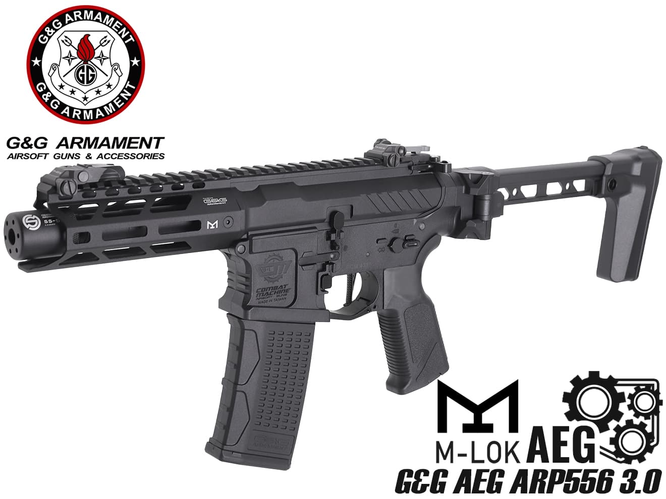 楽天市場】G&G 電動ガン PCC45◇サブマシンガン/SMG/小型