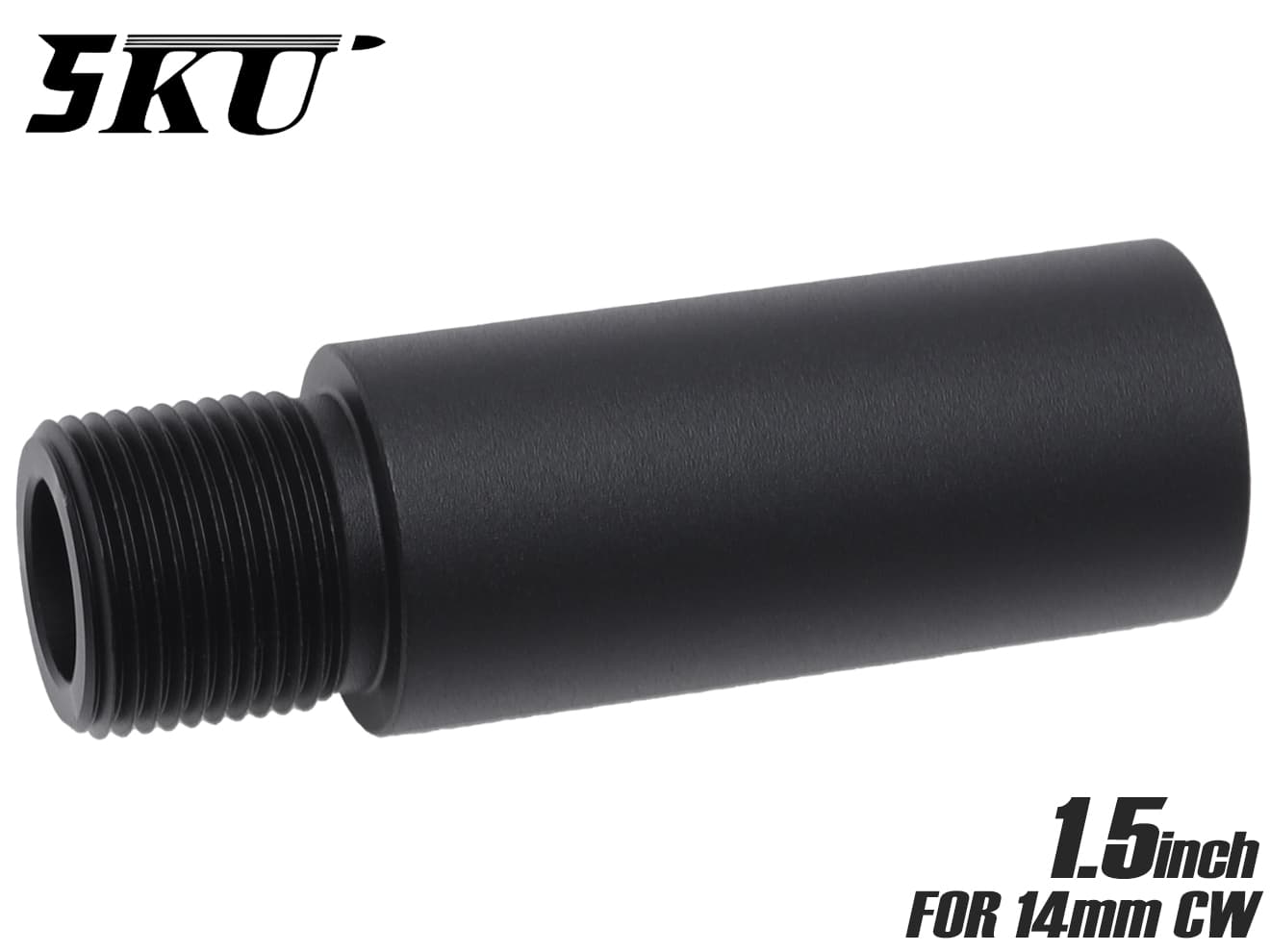 楽天市場】5KU 1.5インチ アルミCNC アウターバレル