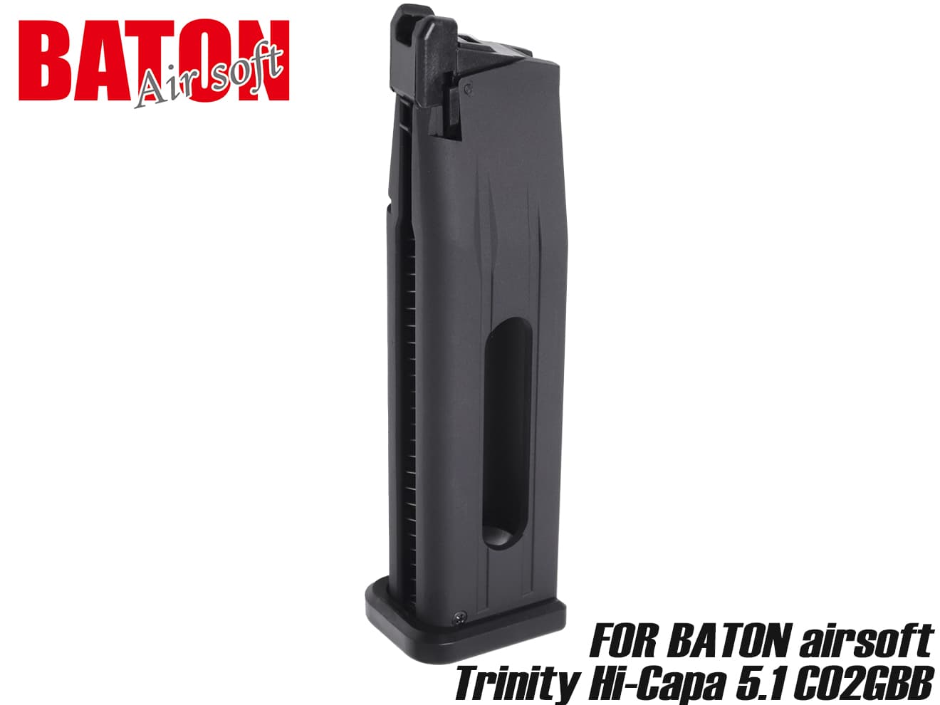 BATON airsoft 2011 CO2 ロングマガジン 2本 Gunsmith BATON / 2011 CO2 ロングマガジン【JASG認定】