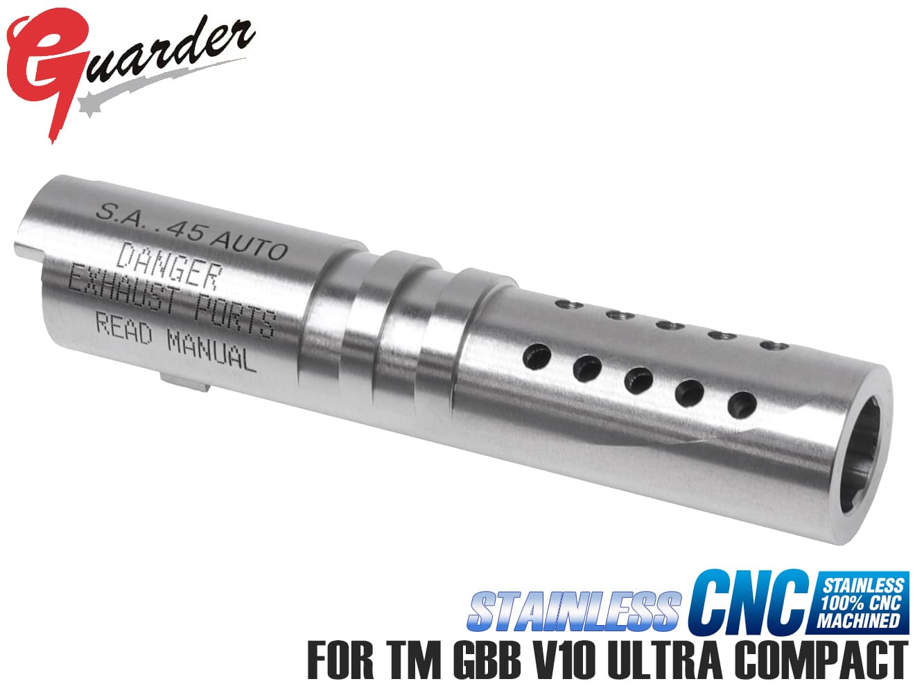 楽天市場】GUARDER ガーダー CNCステンレスアウターバレル ツートン