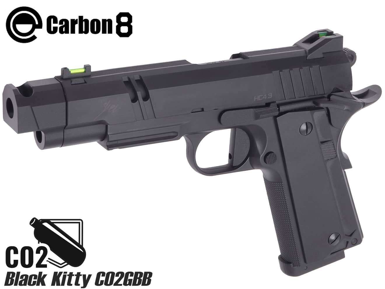 楽天市場】【カスタム完成品】Carbon8（カーボネイト） Black Kitty