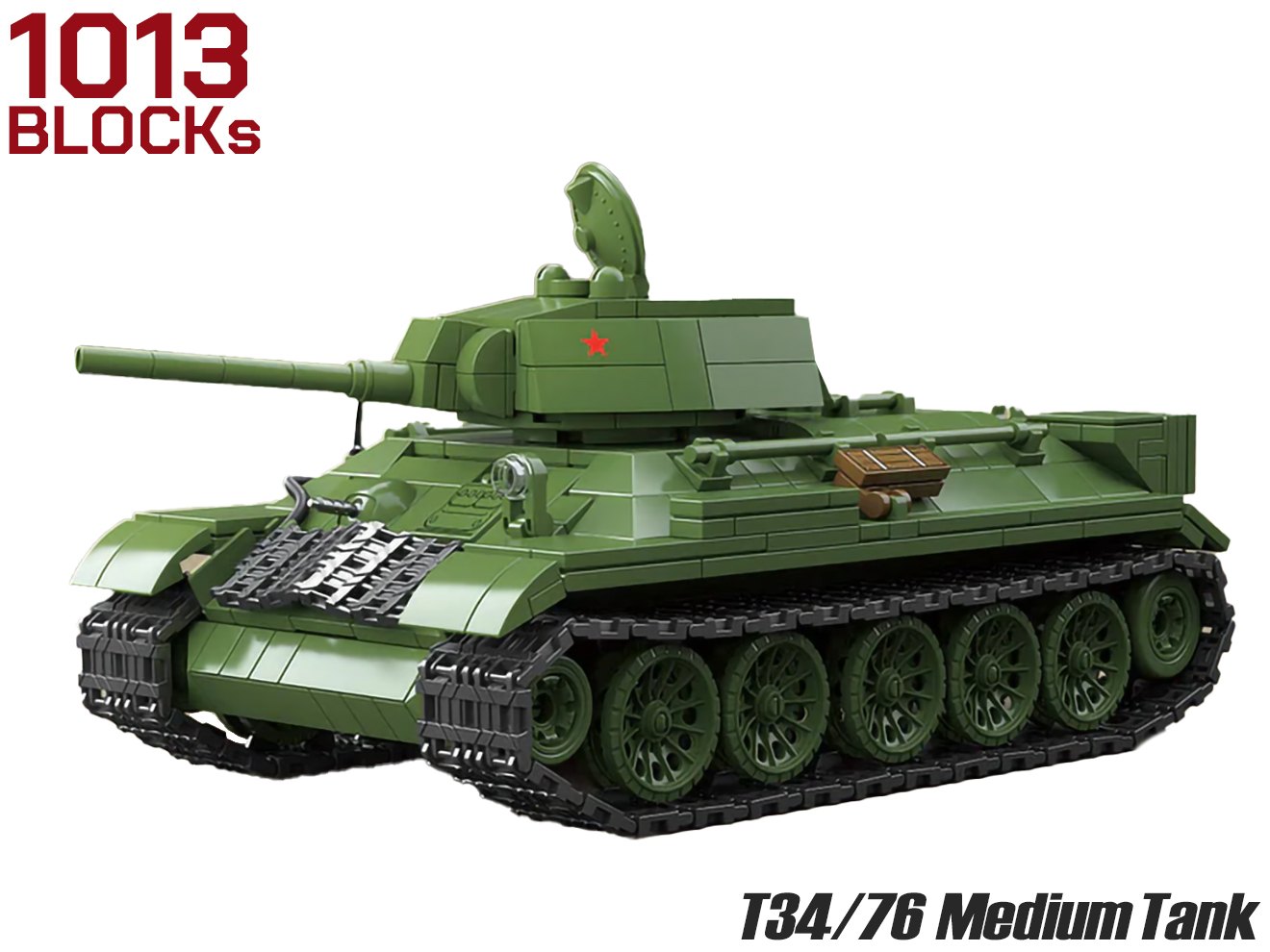 楽天市場】AFM ソ連軍 KV-1 1941型 重戦車 1192Blocks◇ブロック