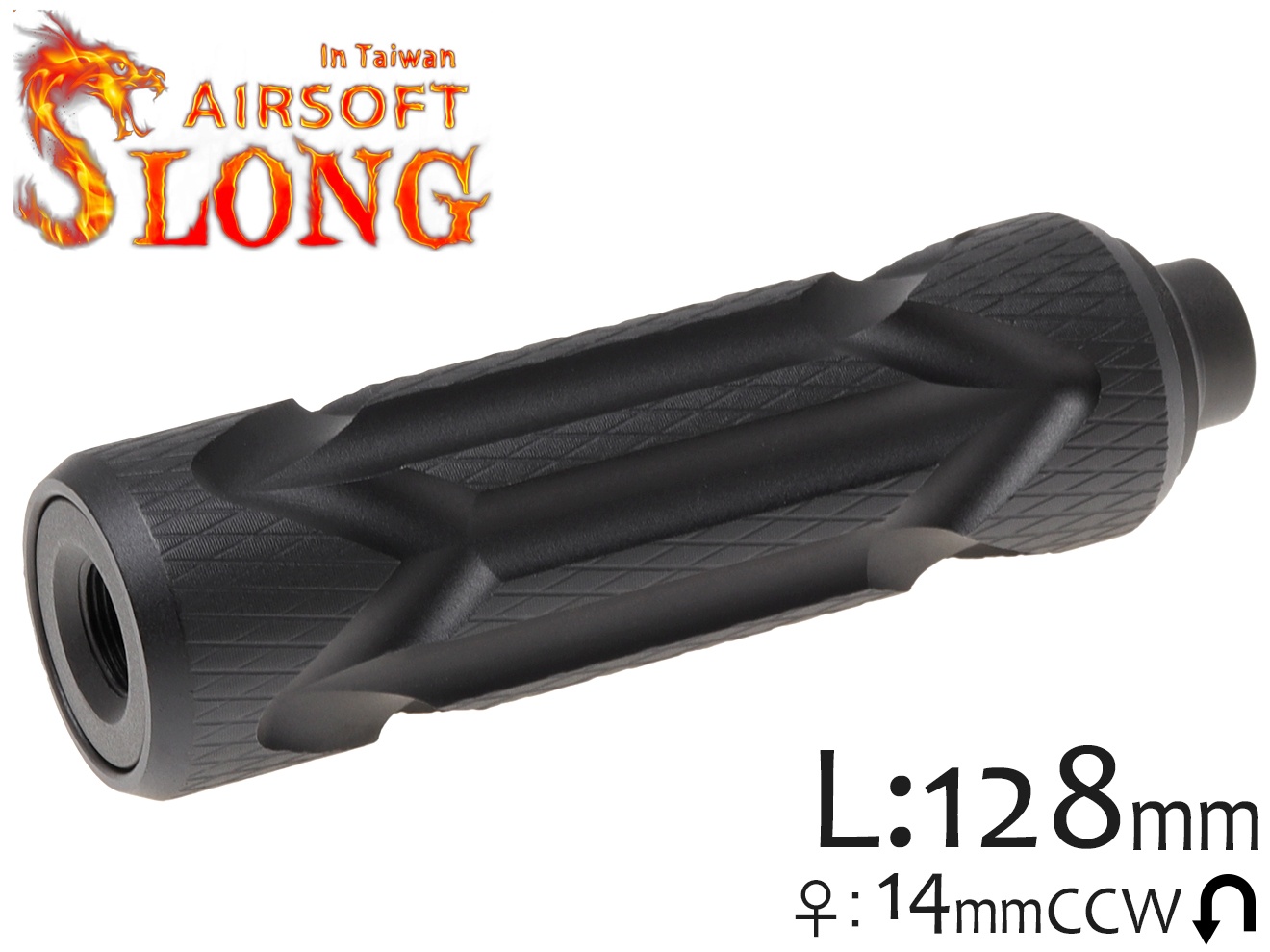 CNC ProductionOmega9Kタイプサプレッサーfor14mmCCW CNC Production Omega9Kタイプ サプレッサー for 14mmCCW / MP5