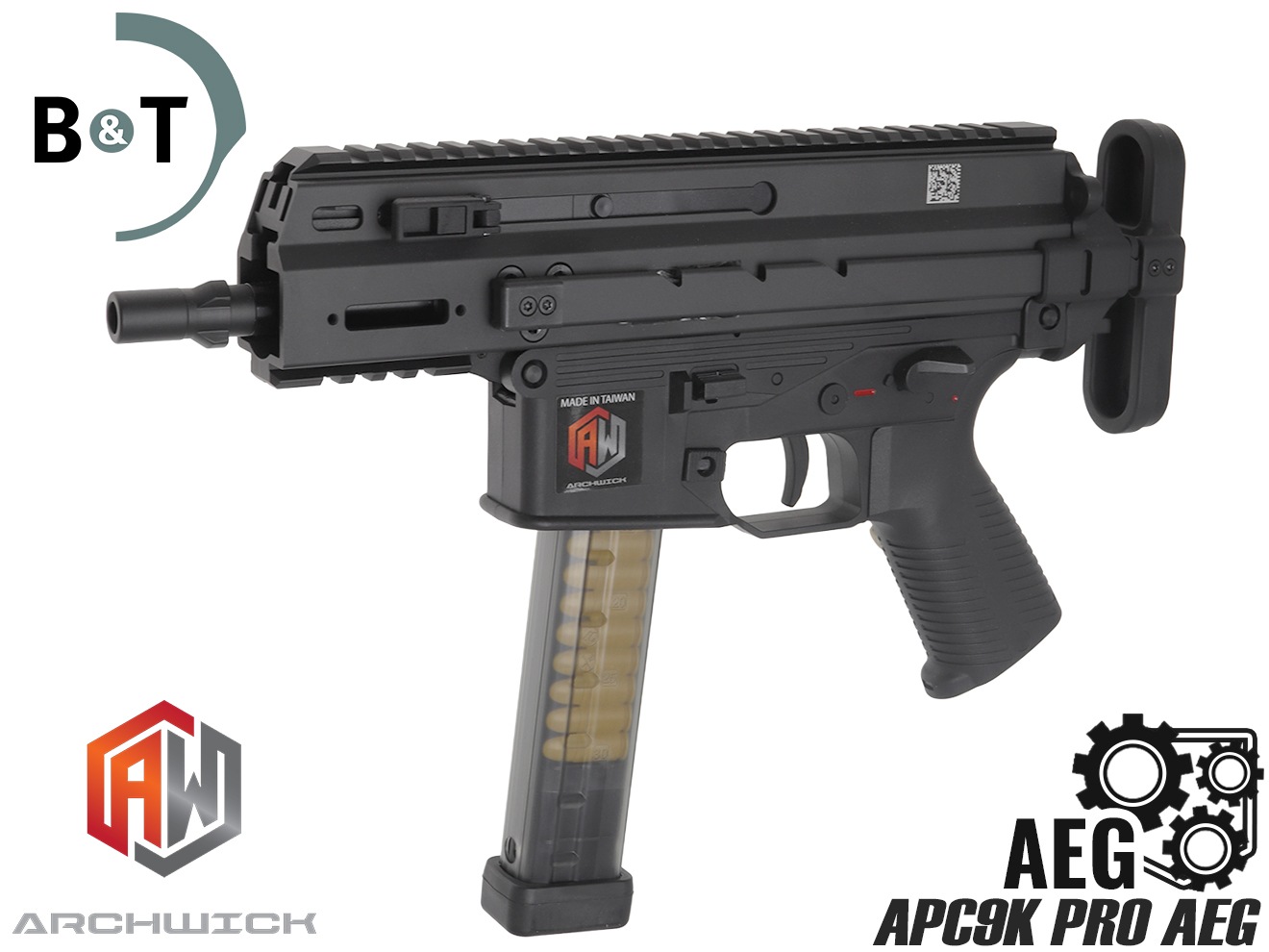 ARCHWICK B&T Air APC9K PRO 電動ガン 本体◆AEG 18歳以上対象モデル ピストルキャリバーカービン アドバンスドポリスカービン 日本仕様 SMG PDW 電子トリガーETU|ミリタリーベース