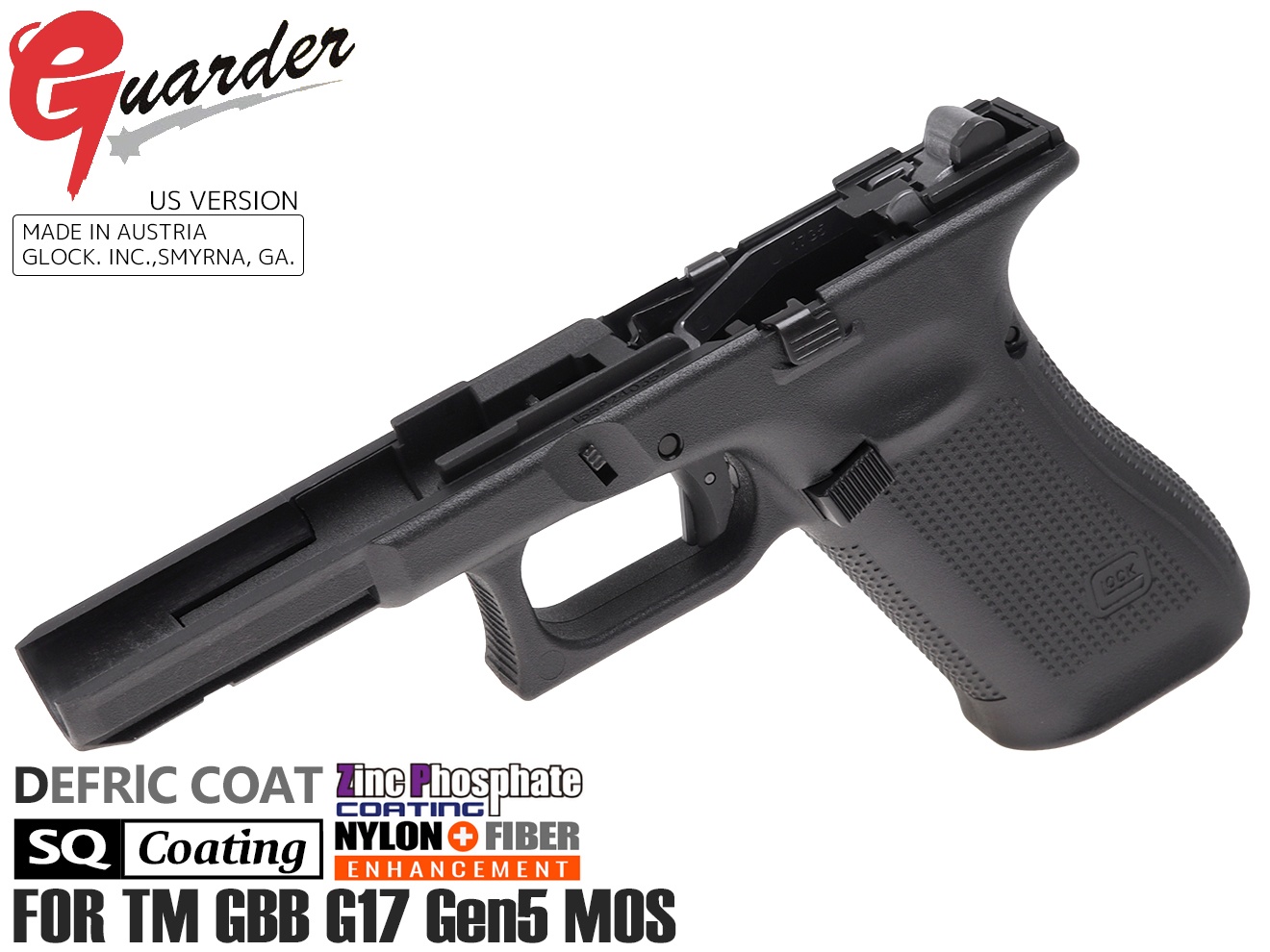 楽天市場】GLK-558(BK)□GUARDER G45 オリジナルフレーム US