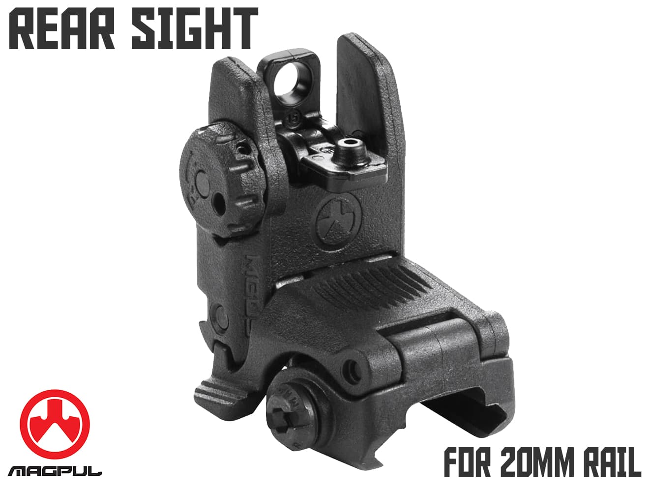 実物 magpul mbus3 フリップアップサイト アイアンサイト 前後 実物 MAGPUL 】 MBUS Gen.2 Front & Rear フロントサイト リア