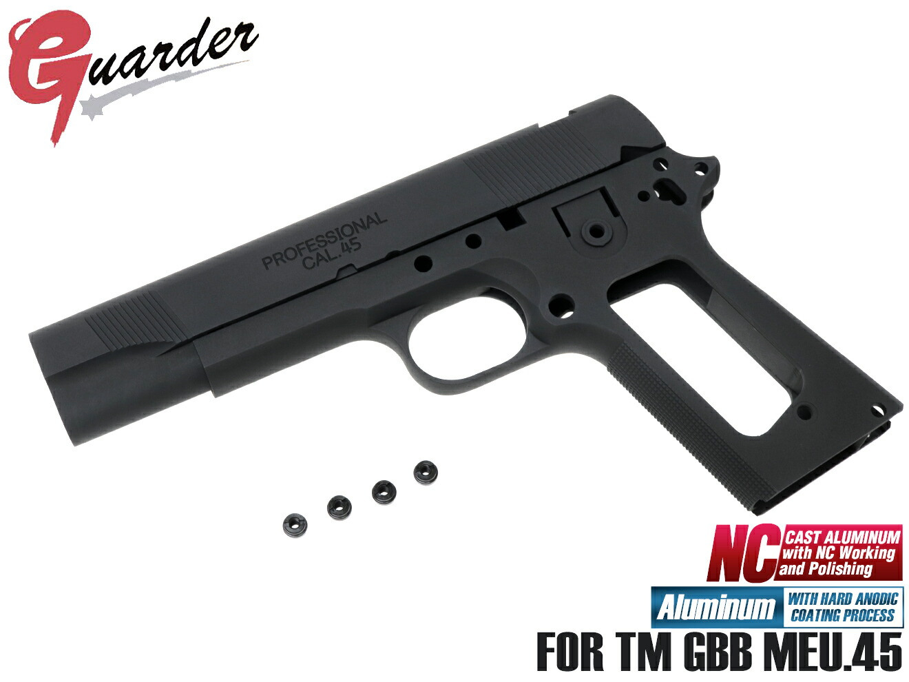 東京マルイ　COLT M1911A1 GBB GUARDERスチールパーツ付き Amazon | GUARDER U.S.ARMY M1911A1 スチールCNC スライド