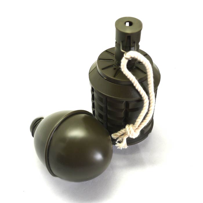 【楽天市場】ARII コンバットシリーズ No.4 97式日本軍手榴弾・ドイツ軍卵型手榴弾39型 1/1スケールモデルキット エアガン エアー