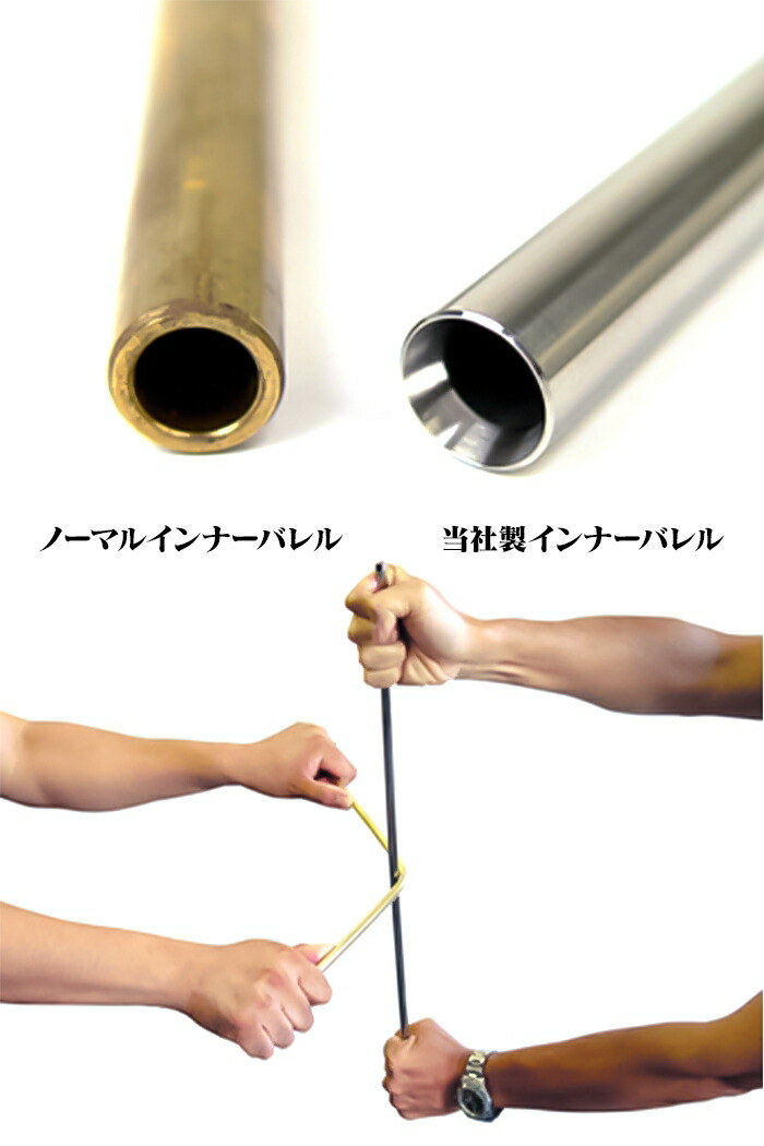 ライラクス PROMETHEUS EGバレル 455mm AK47・S エアガン エアーガン