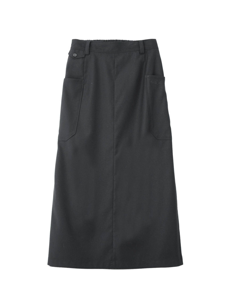 【SALE／30%OFF】FLARED CARGO SKIRT MILKFED. ミルクフェド スコート 余分の物のスコート 黒いこと 薄墨色 ベージュ【RBA_E】【貨物輸送無料】[ Fashion]