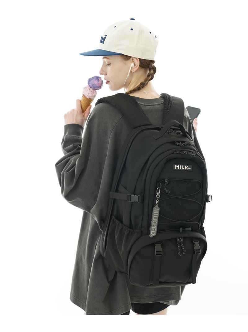 楽天市場】MILKFED./(W)NEO EMBROID BIG BKPK MILKFED. ミルクフェド